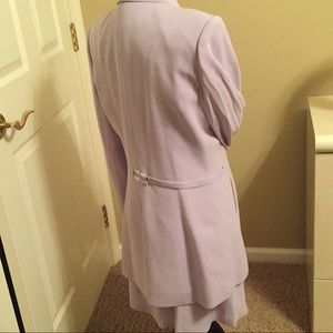 Designer Alberto Makali lavender 3-piece suit